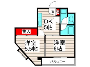 飯塚商店ビルの物件間取画像